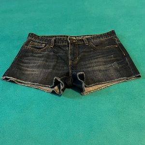 Gap denim boyfriend shorts